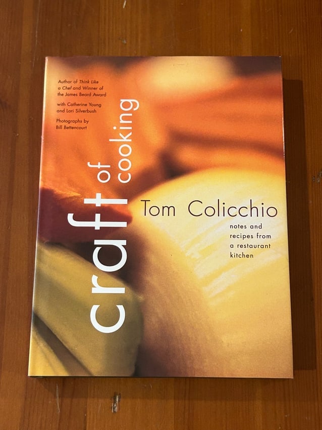 (NYC Food) Craft Of Cooking by Tom Colicchio SIGNED First Edition (1 of 10)