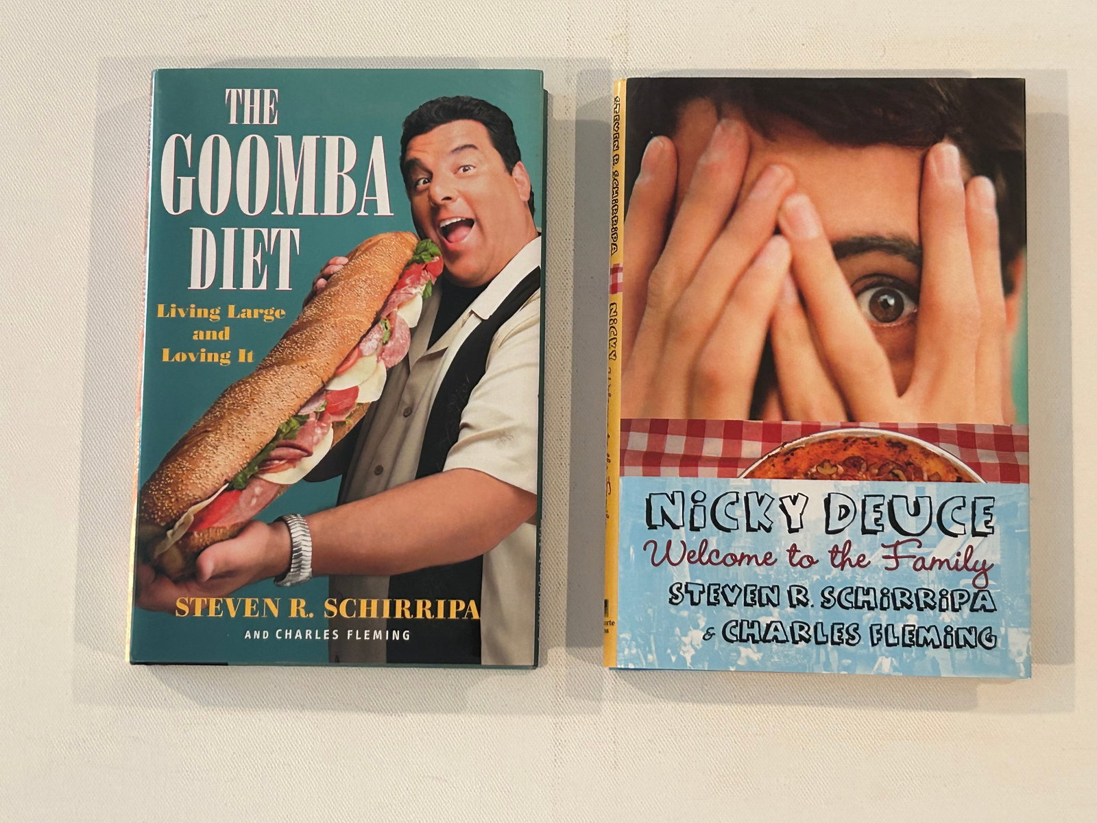 (NYC Food) Steven R. Schirripa SIGNED & Inscribed First Editions (1 of 8)