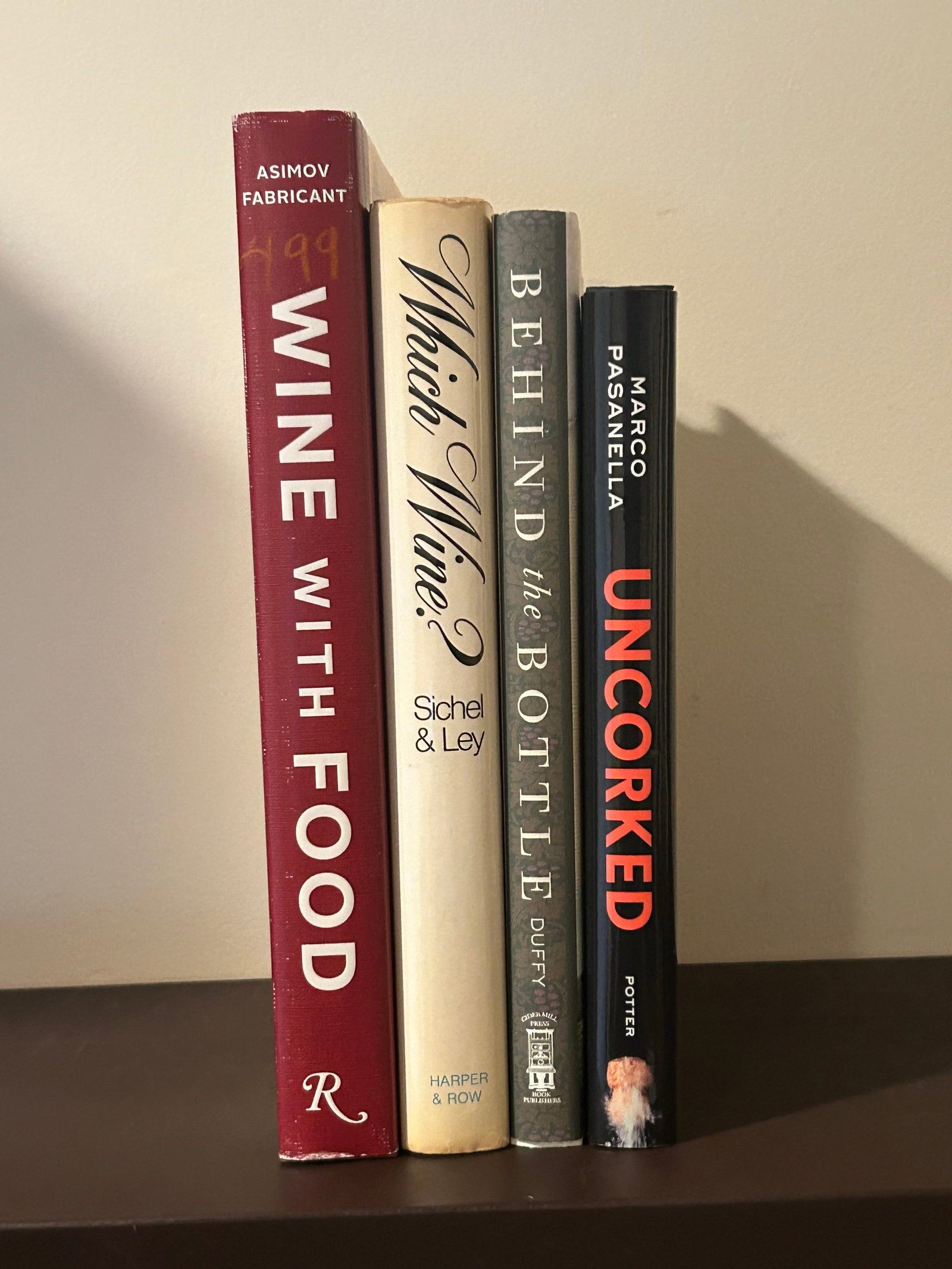 Wine Themed SIGNED First Edition Books (1 of 13)