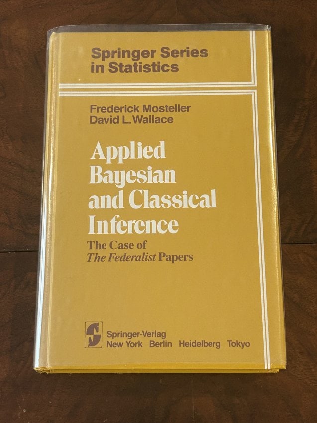 Applied Bayesian and Classical Inference: The Case of The Federalist Papers (1 of 4)