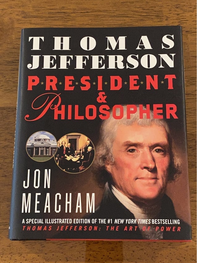 Thomas Jefferson President & Philosopher By Jon Meacham SIGNED First Edition Illustrated (1 of 7)