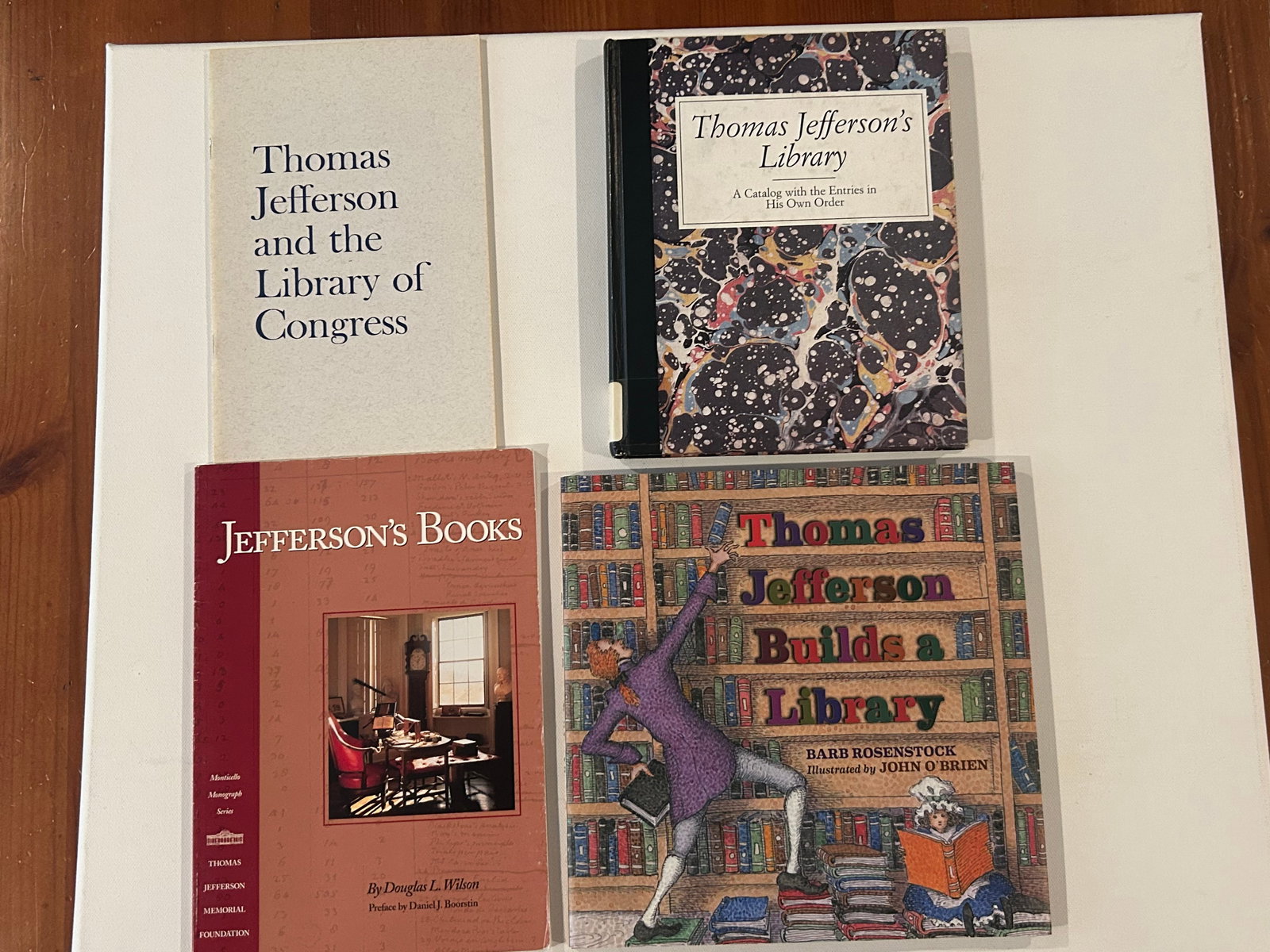 Thomas Jefferson Books Concerning His Book Collection (1 of 8)