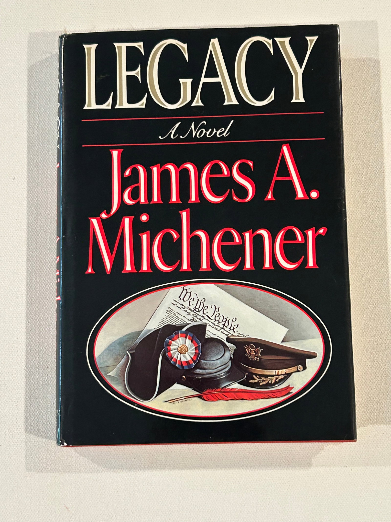 Legacy A Novel by James A. Michener First Edition Gifted & SIGNED by Roger Staubach and Family (1 of 7)