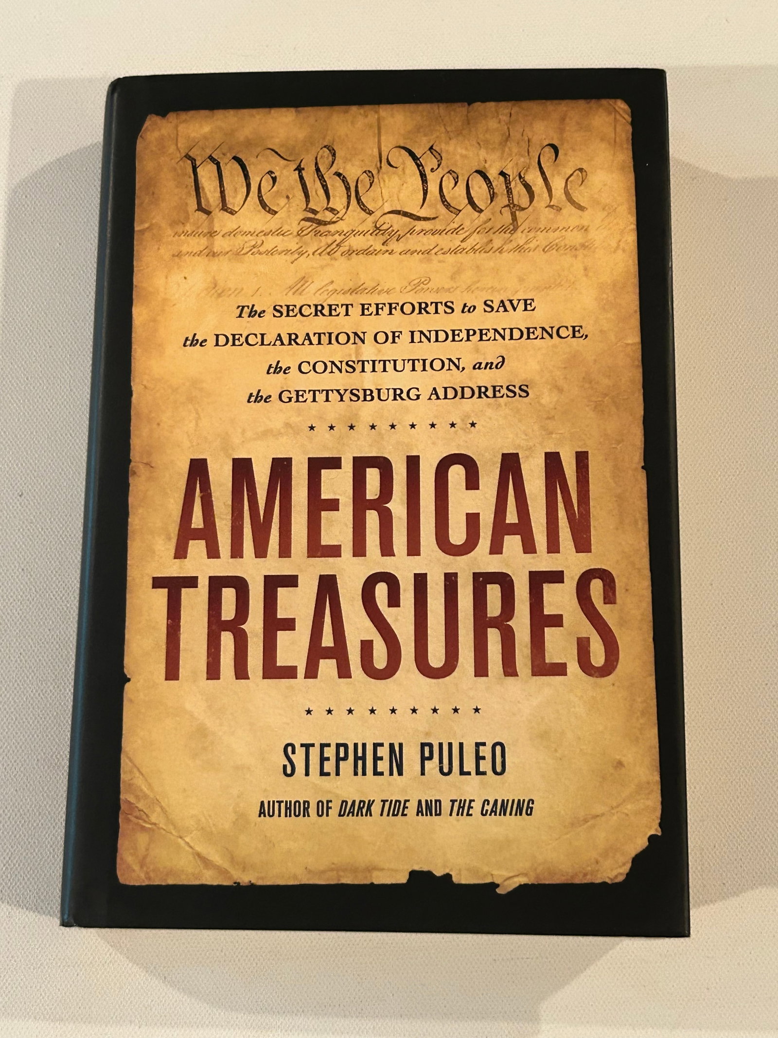 American Treasures by Stephen Puleo First Edition (1 of 6)