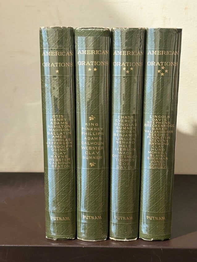 American Orations Studies in American Political History In Four Volumes (1 of 11)