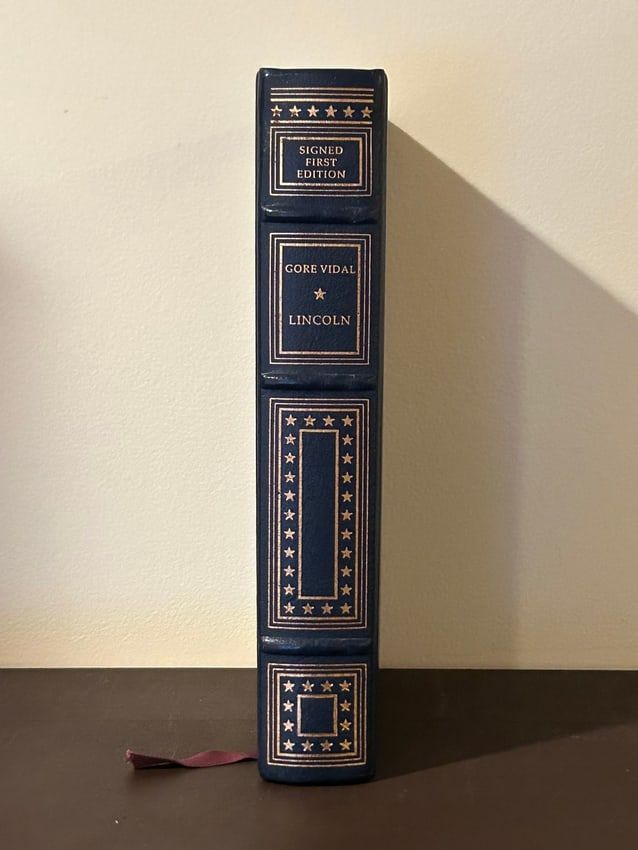 Lincoln by Gore Vidal SIGNED Leather Bound Limited First Edition (1 of 9)
