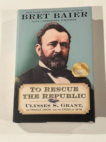 To Rescue The Republic by Bret Baier SIGNED First Edition