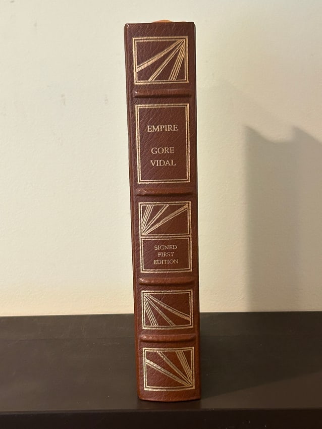Empire by Gore Vidal SIGNED Leather Bound Limited First Edition (1 of 7)