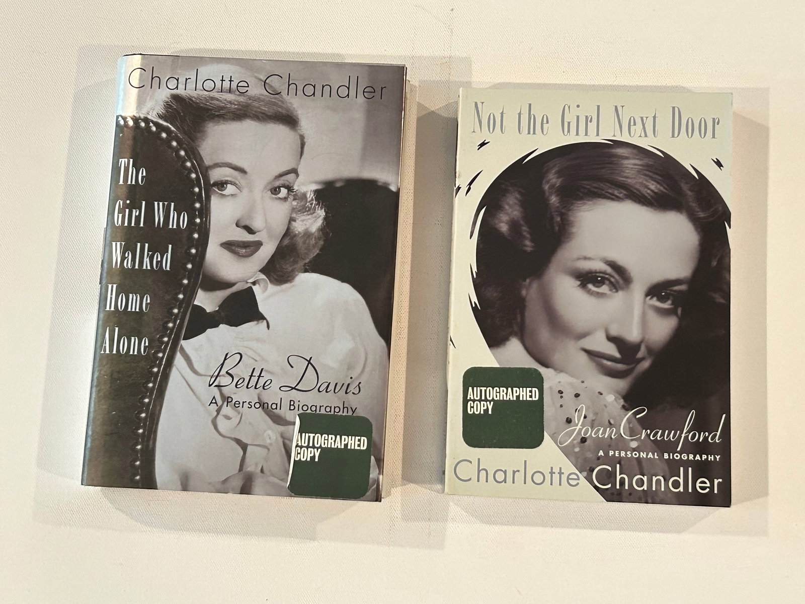 The Girl Who Walked Home Alone & Not The Girl Next Store by Charlotte Chandler SIGNED (1 of 7)