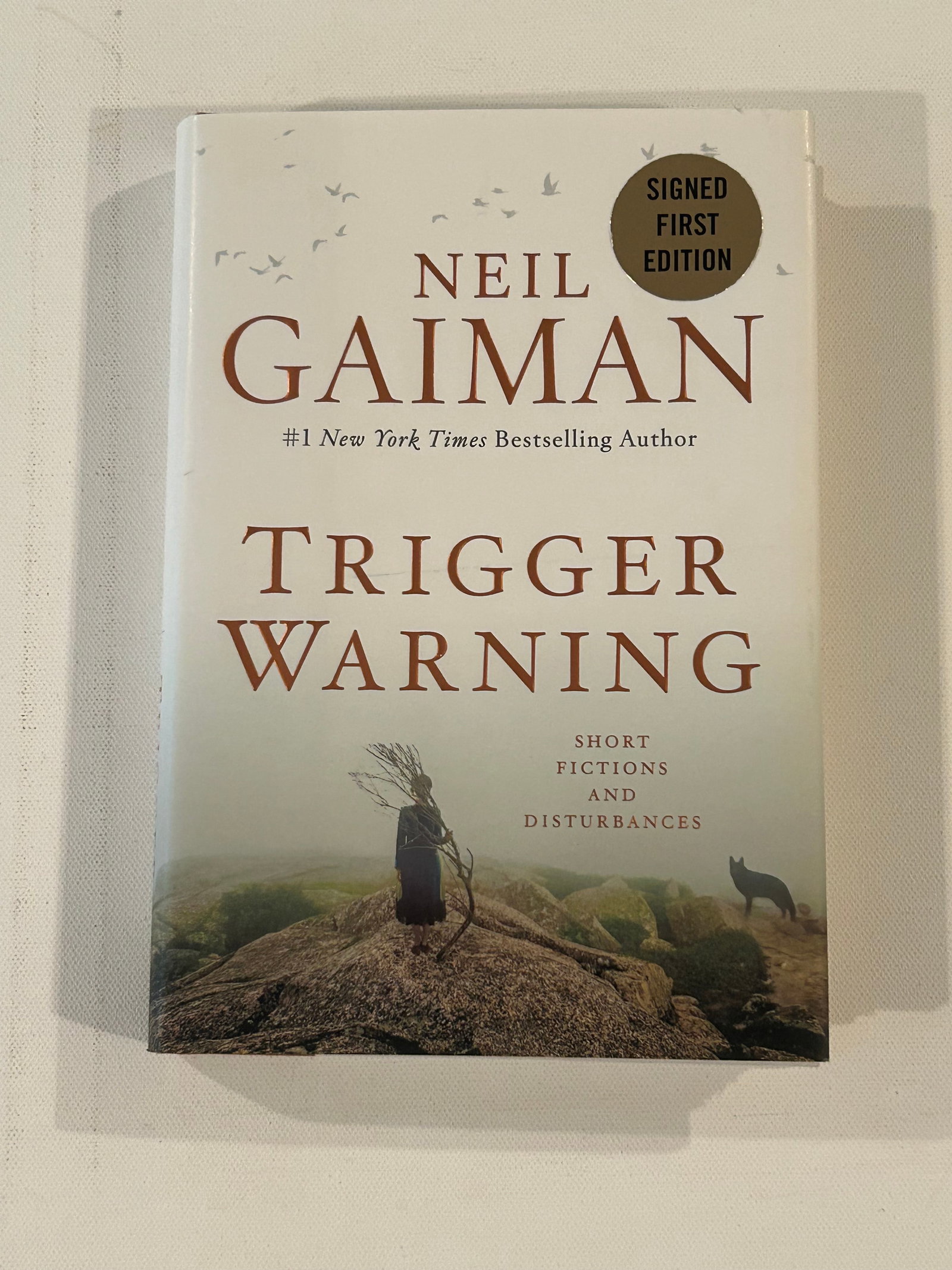 Trigger Warning by Neil Gaiman SIGNED First Edition (1 of 7)