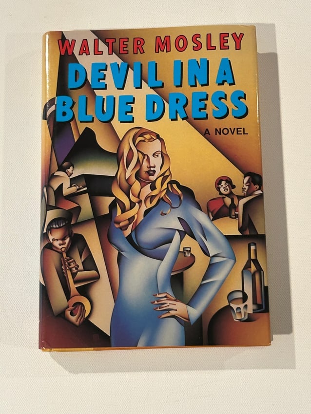Devil In A Blue Dress by Walter Mosley SIGNED & Inscribed First Edition (1 of 6)