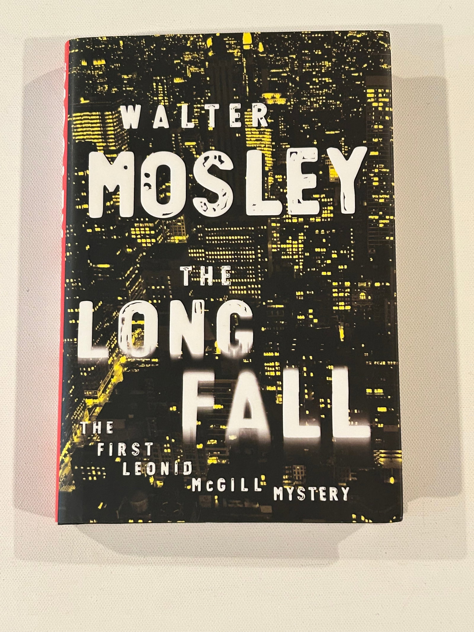 The Long Fall by Walter Mosley SIGNED & Inscribed First Edition (1 of 6)