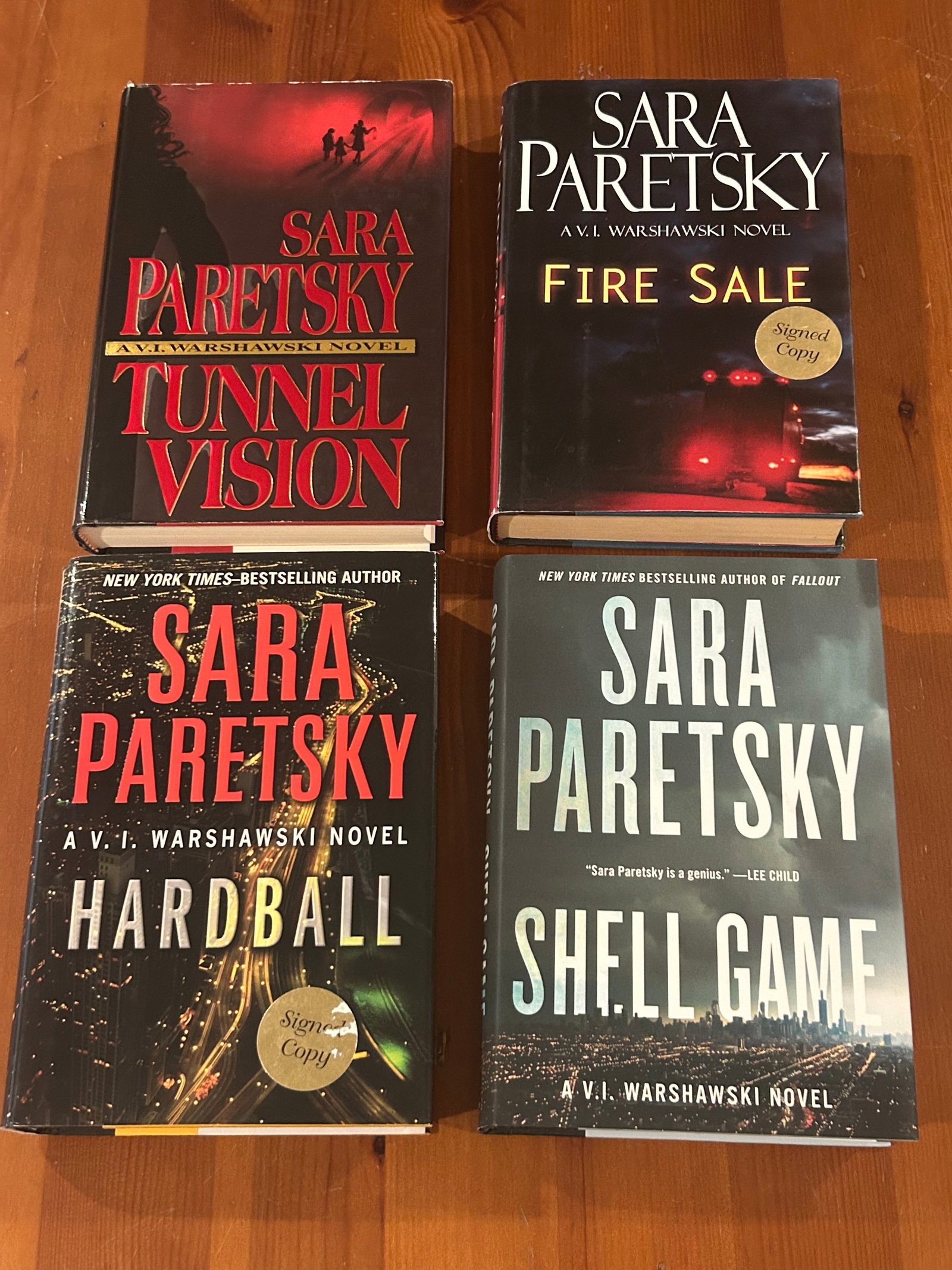 Sara Paretsky SIGNED First Editions - 12