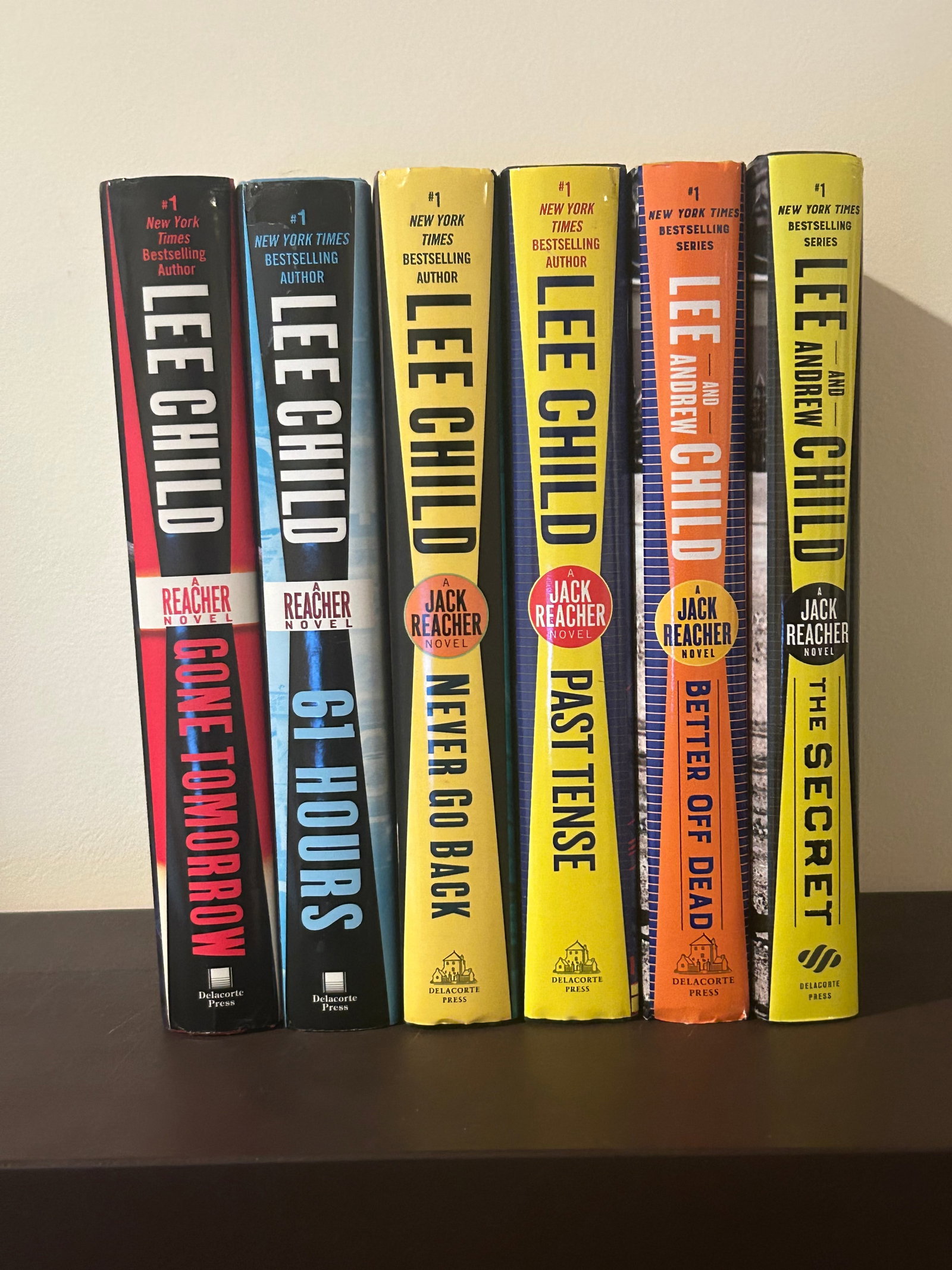 Lee Child SIGNED First Editions - Jack Reacher (1 of 17)
