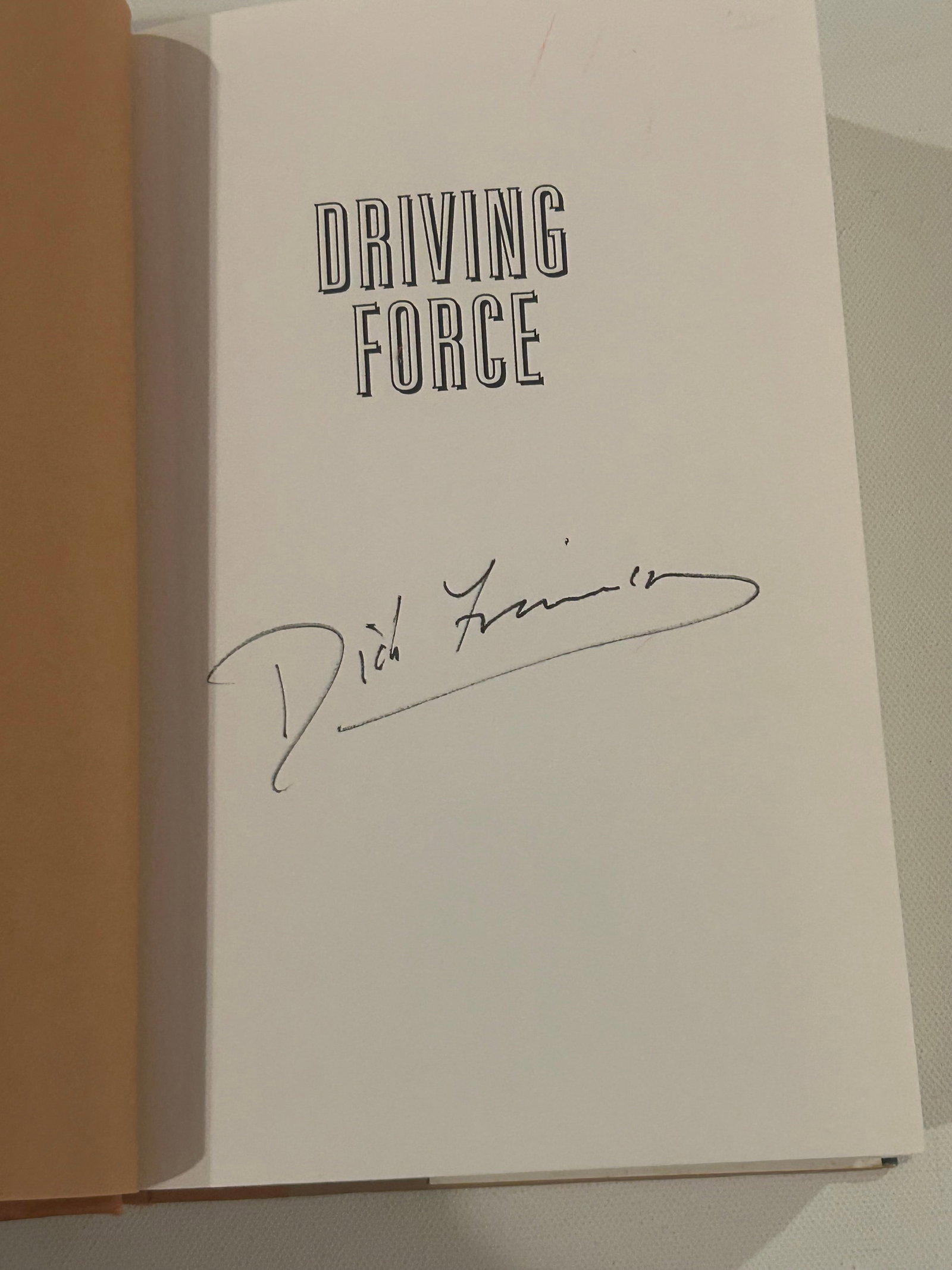 Dick Francis SIGNED First Editions - 5