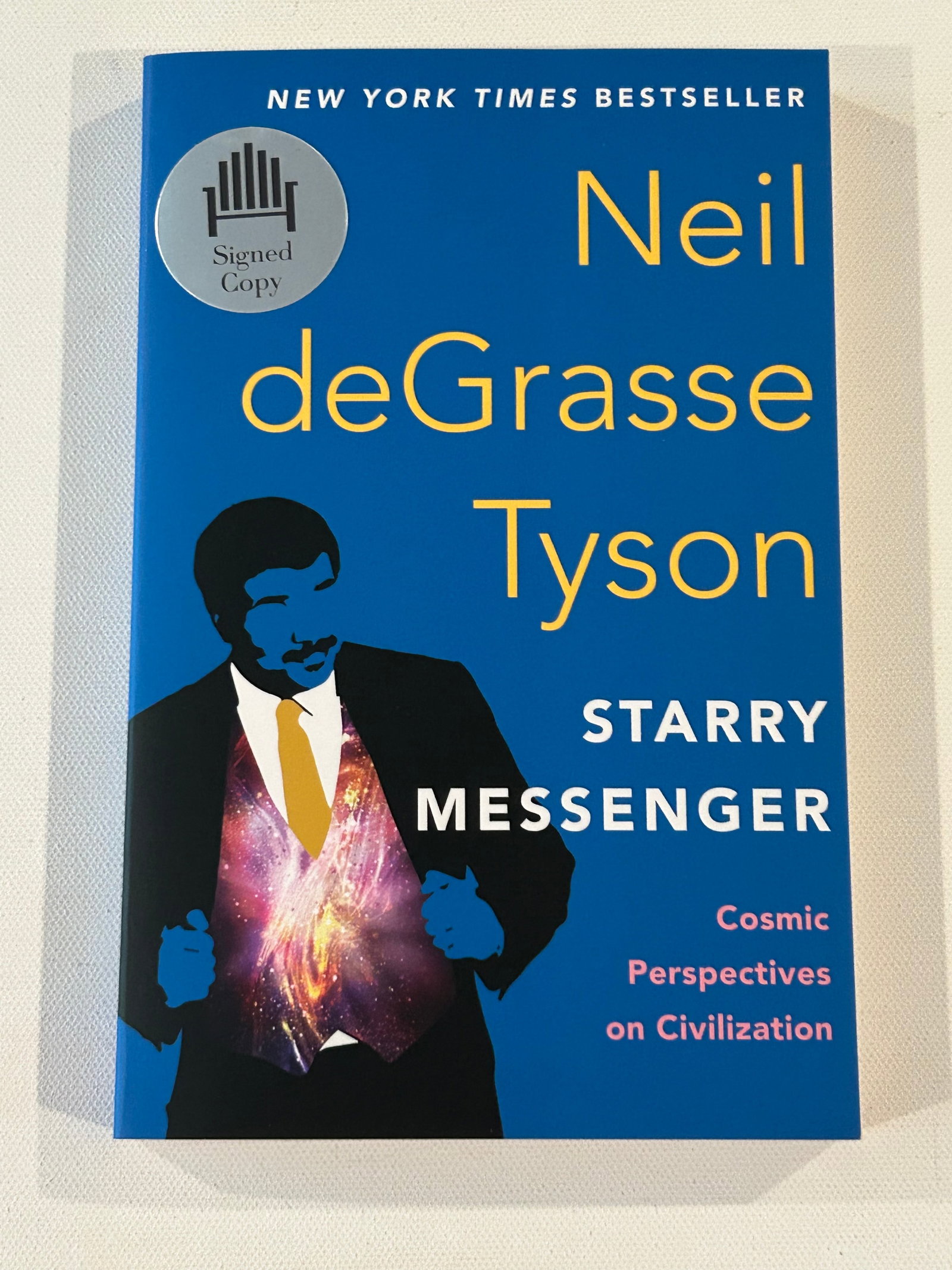 Starry Messenger by Neil deGrasse Tyson SIGNED Softcover (1 of 4)