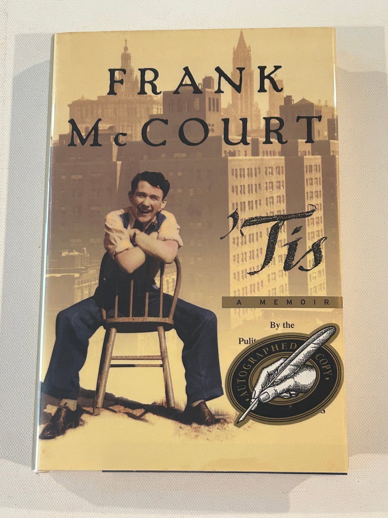 'Tis A Memoir by Frank McCourt SIGNED First Edition (1 of 6)