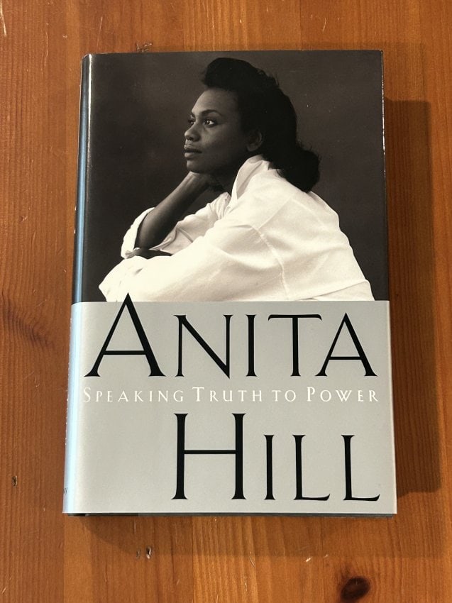 Speaking Truth To Power by Anita Hill SIGNED & Inscribed First Edition: Speaking Truth To Power by Anita Hill SIGNED & Inscribed First Edition published by Doubleday, New York, 1997. Dimensions: 11" x 9" x 2"