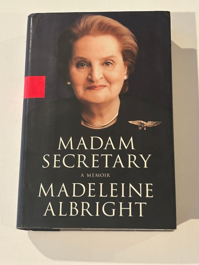 (Secretary Of State) Madam Secretary by Madeleine Albright SIGNED & Inscribed First Edition (1 of 7)