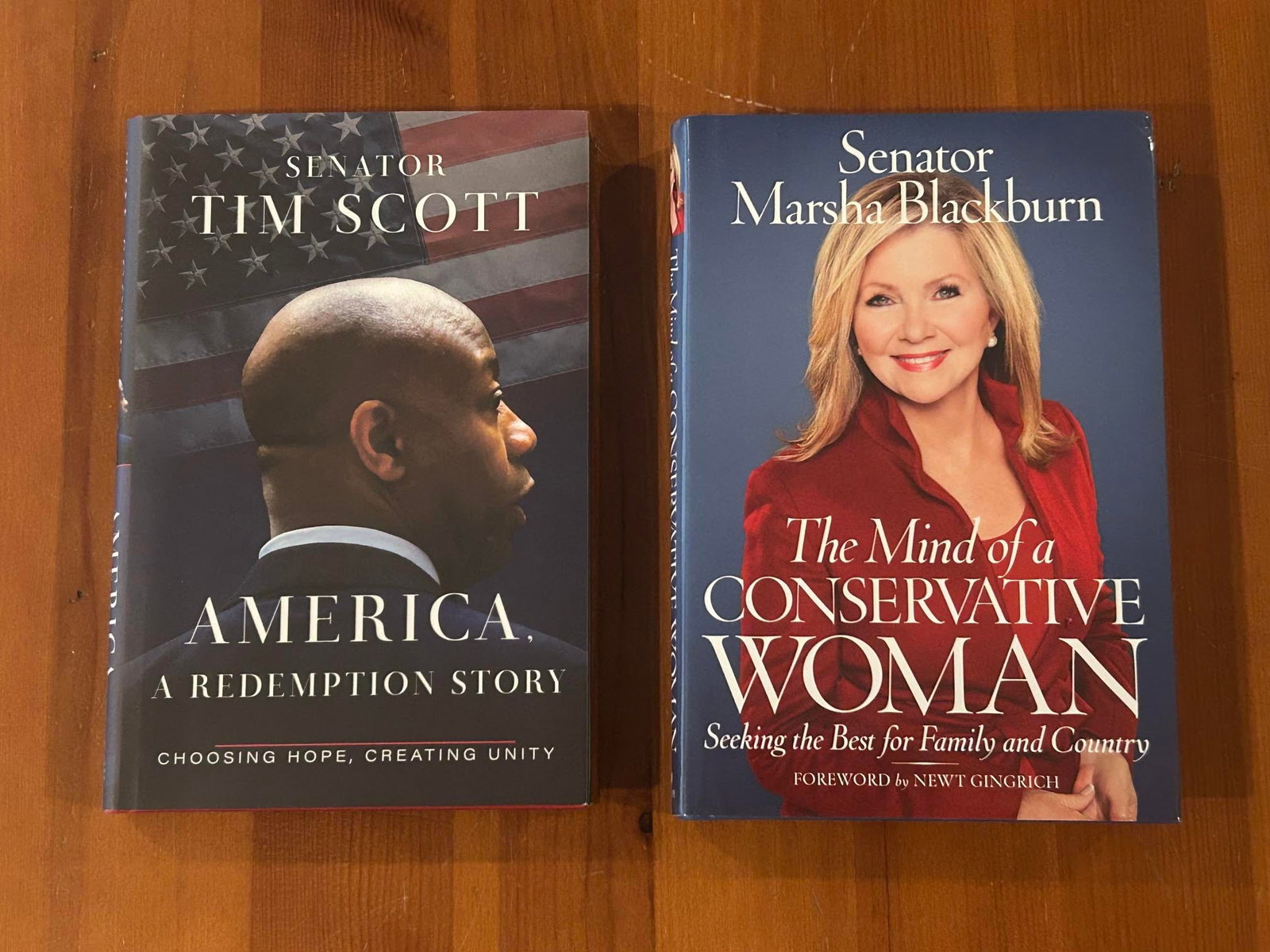 (Senators) Tim Scott & Marsha Blackburn SIGNED Second Printings (1 of 12)