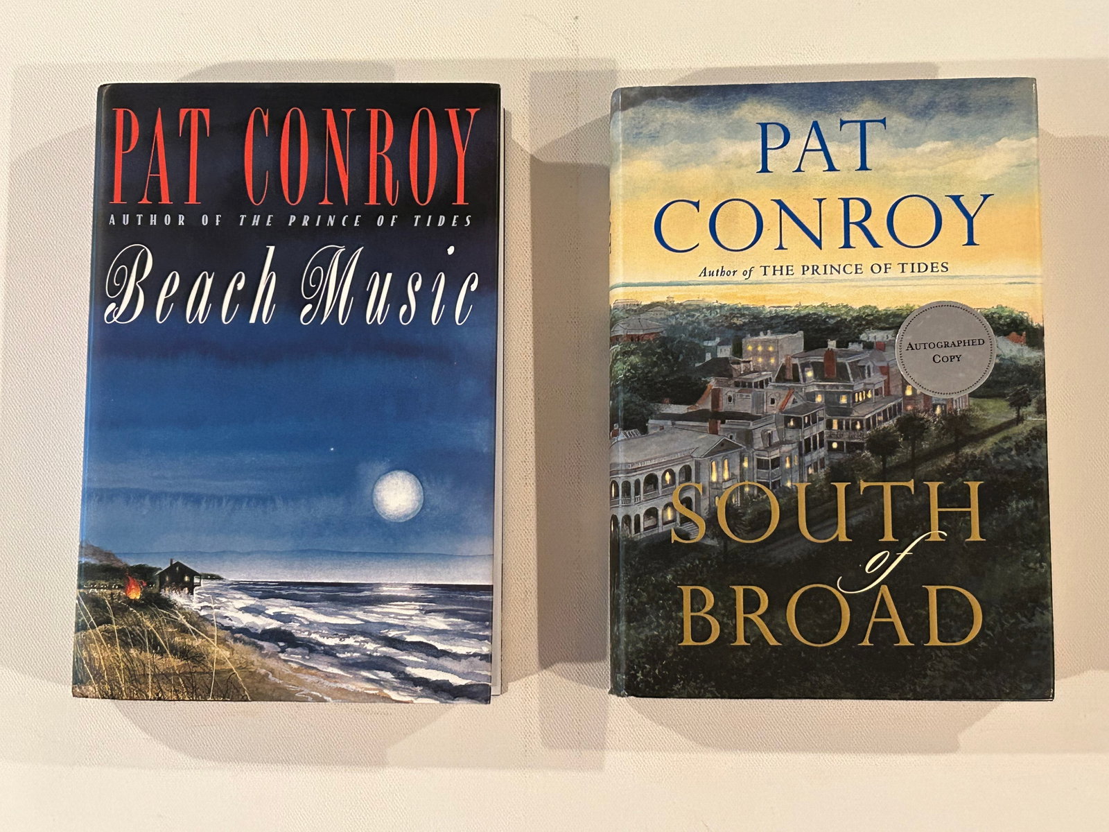 Beach Music & South Of Broad by Pat Conroy SIGNED First Editions (1 of 7)