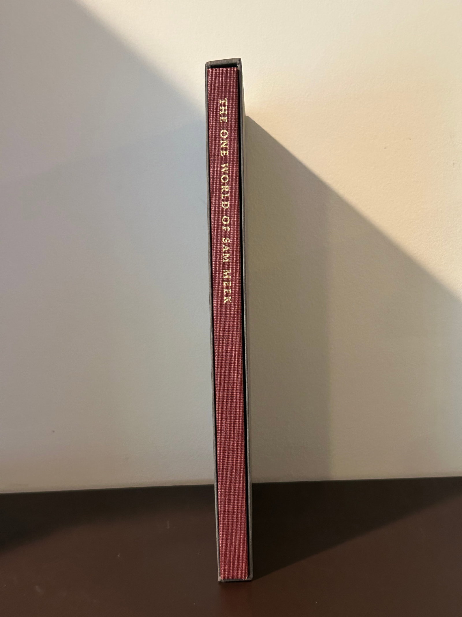 The One World Of Sam Meek SIGNED & Designed by Joseph Blumenthal Limited Numbered Edition (1 of 6)