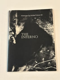 The Inferno Monotypes by Michael Mazur SIGNED & Inscribed First Edition