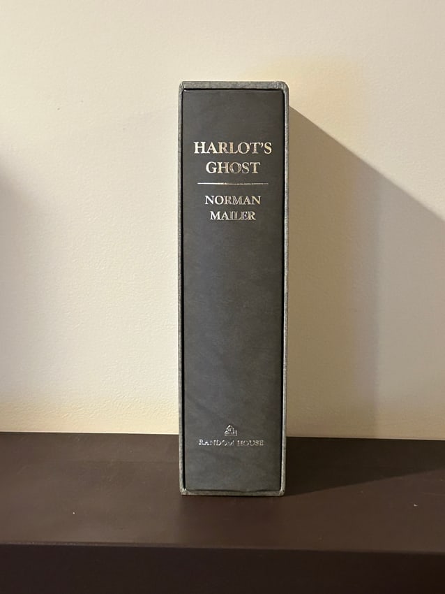 Harlot's Ghost by Norman Mailer SIGNED Limited Numbered First Edition: Harlot's Ghost by Norman Mailer SIGNED Limited Numbered First Edition #264/300 In Slipcase published by Random House, New York, 1991. Dimensions: 11" x 9" x 4"