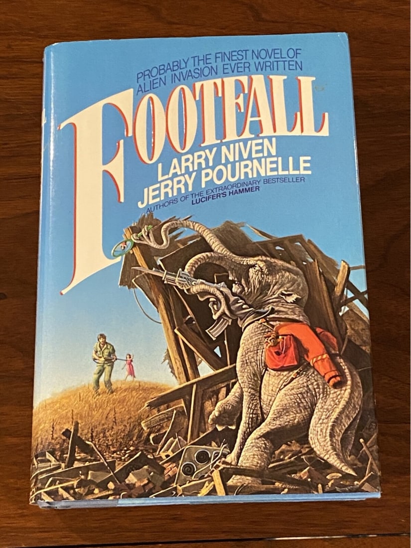 Footfall By Larry Niven And Jerry Pournelle SIGNED & Inscribed By Both Authors (1 of 4)
