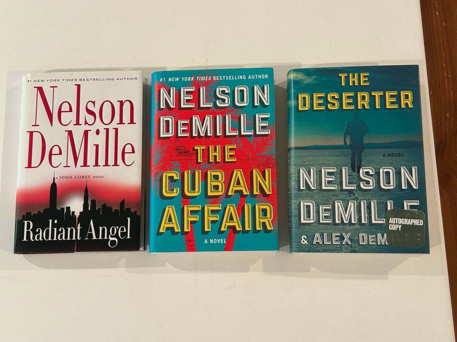 Nelson DeMille SIGNED First Editions (1 of 8)