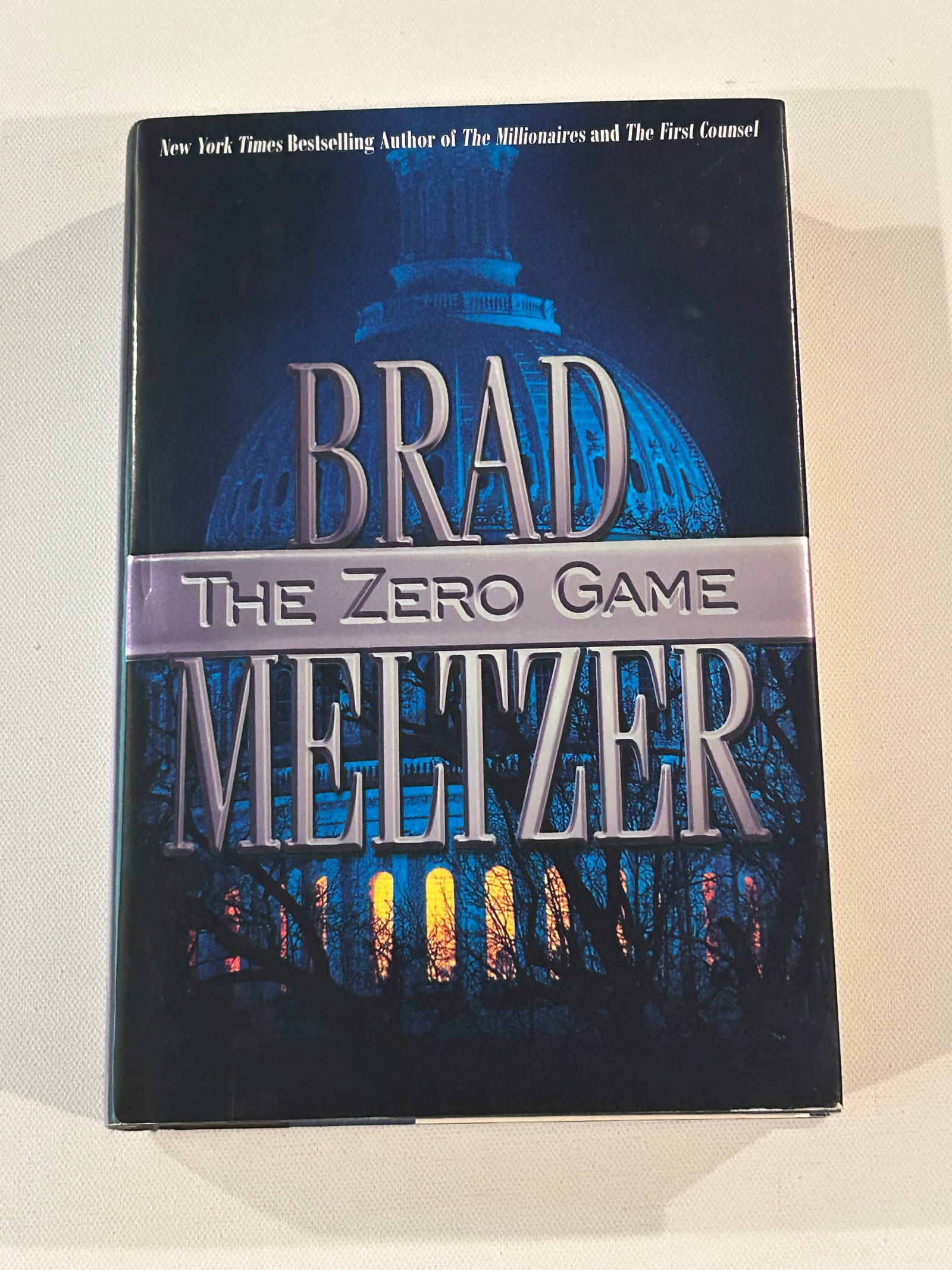 The Zero Game by Brad Meltzer SIGNED First Edition (1 of 4)