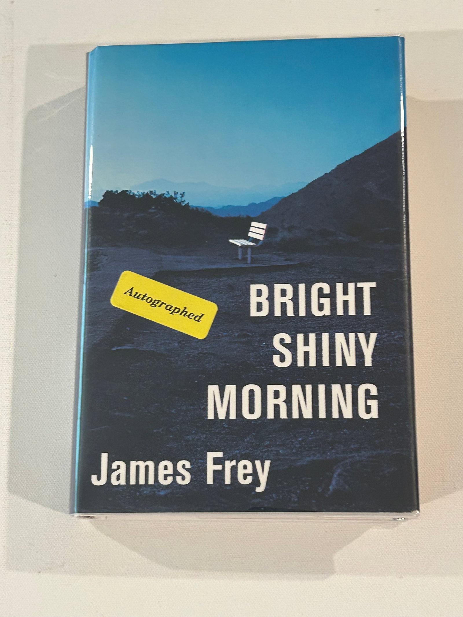 Bright Shiny Morning by James Frey SIGNED First Edition: Bright Shiny Morning by James Frey SIGNED First Edition published by Harper, New York, 2008. Dimensions: 11" x 9" x 2"