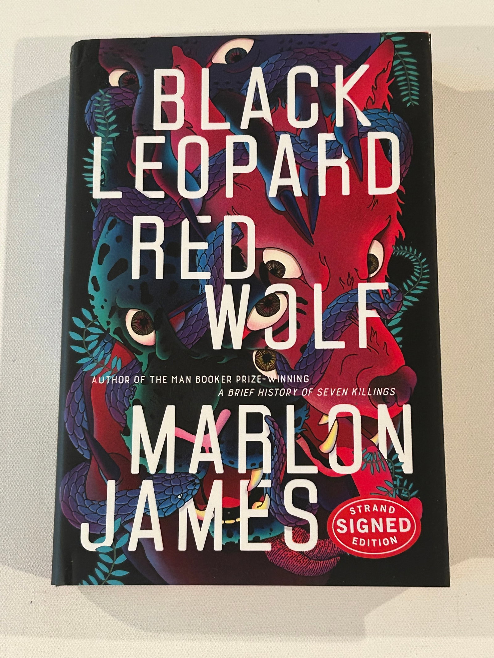 Black Leopard Red Wolf by Marlon James SIGNED First Edition (1 of 4)