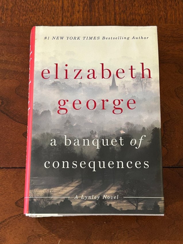 A Banquet Of Consequences By Elizabeth George SIGNED First Edition (1 of 5)