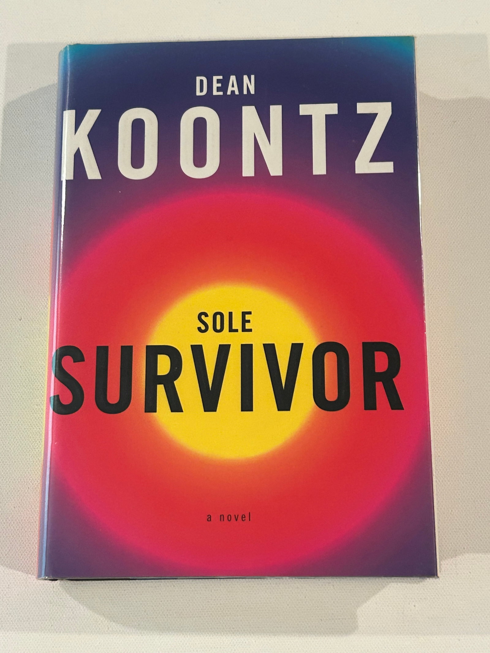 Sole Survivor by Dean Koontz SIGNED First Edition: Sole Survivor by Dean Koontz SIGNED First Edition published by Alfred A. Knopf, New York, 1997. Dimensions: 11" x 9" x 3"