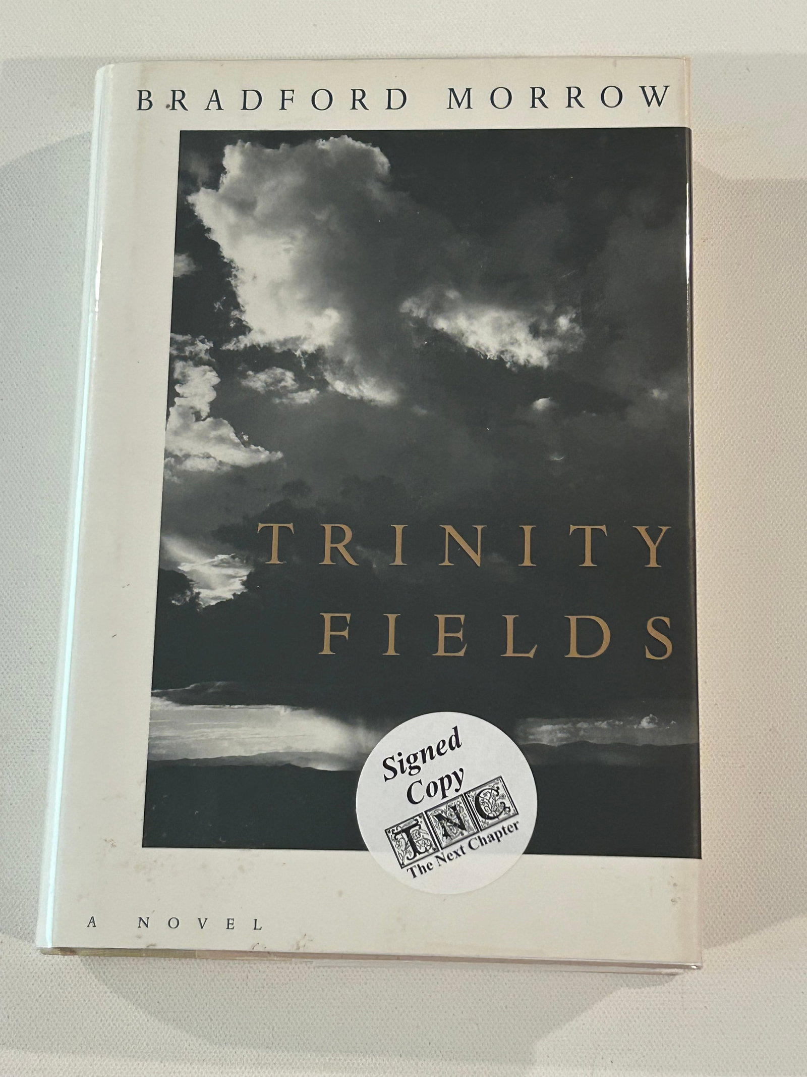 Trinity Fields by Bradford Morrow SIGNED First Edition (1 of 5)