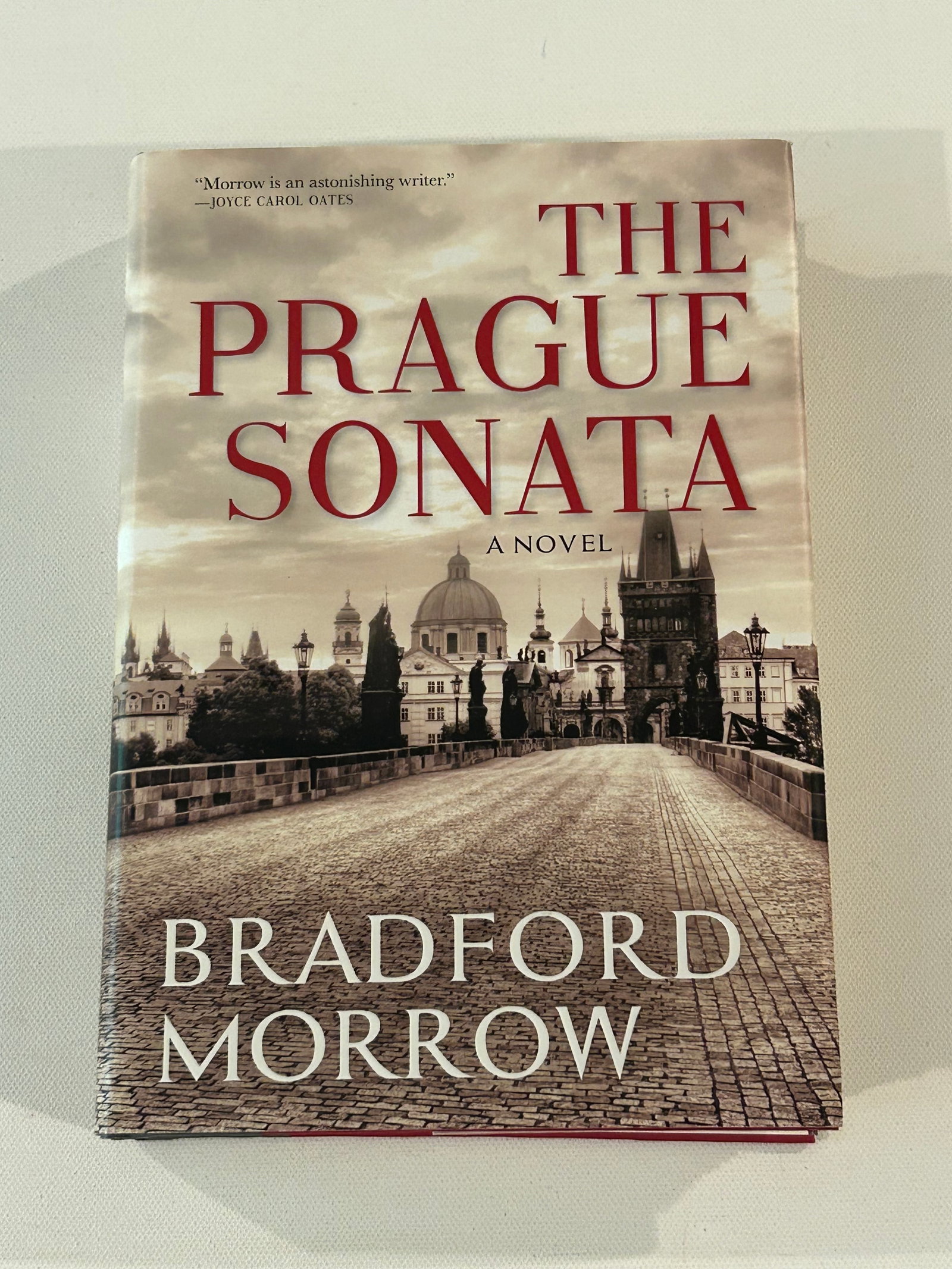 The Prague Sonata by Bradford Morrow SIGNED First Edition: The Prague Sonata by Bradford Morrow SIGNED First Edition published by Atlantic Monthly Press, New York, 2017. Dimensions: 11" x 9" x 3"