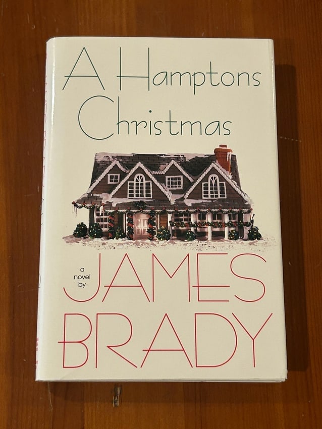 A Hamptons Christmas by James Brady SIGNED First Edition (1 of 5)