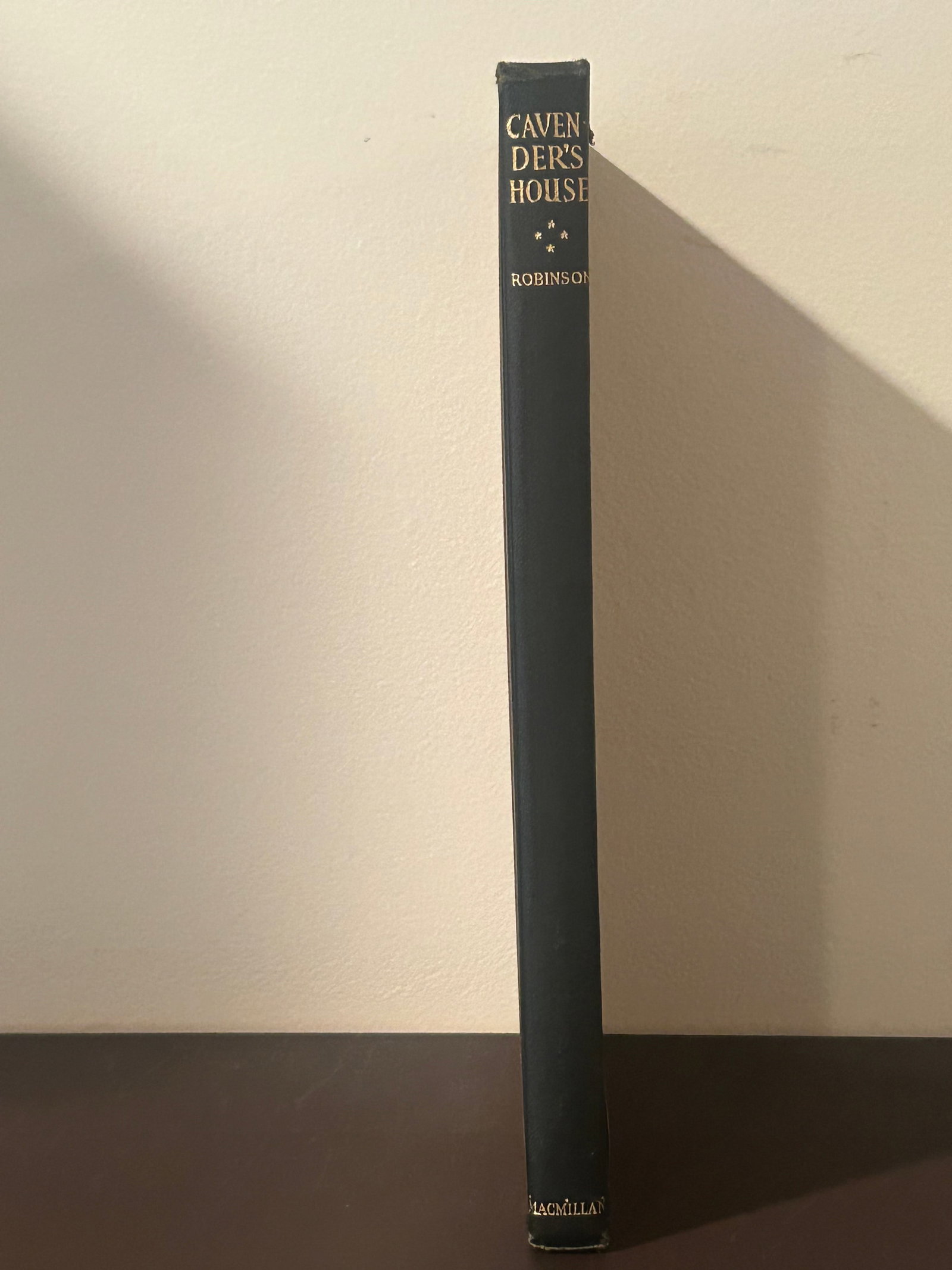 Cavender's House by Edwin Arlington Robinson SIGNED Limited Numbered First Edition (1 of 6)
