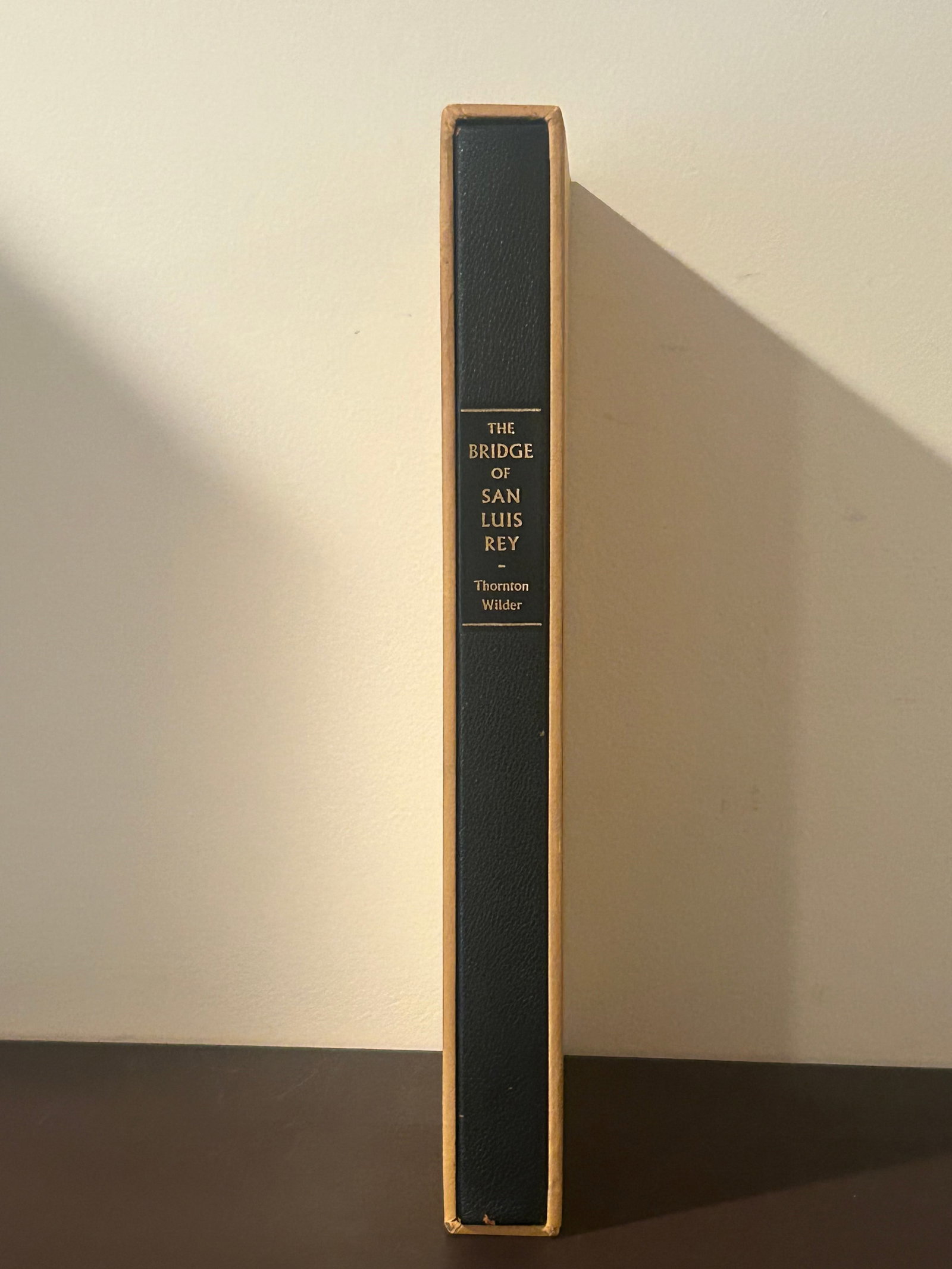 The Bridge Of San Luis Rey by Thornton Wilder Illustrated & SIGNED By Jean Charlot: The Bridge Of San Luis Rey by Thornton Wilder Illustrated & SIGNED By Jean Charlot published by The Limited Editions Club, New York, 1962 Unnumbered Copy. Dimensions: 11" x 9" x 3"
