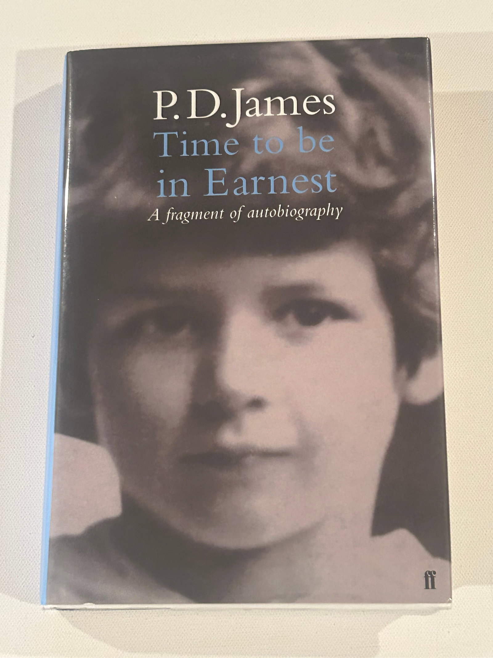 Time To Be In Earnest by P. D. James SIGNED UK First Edition (1 of 4)
