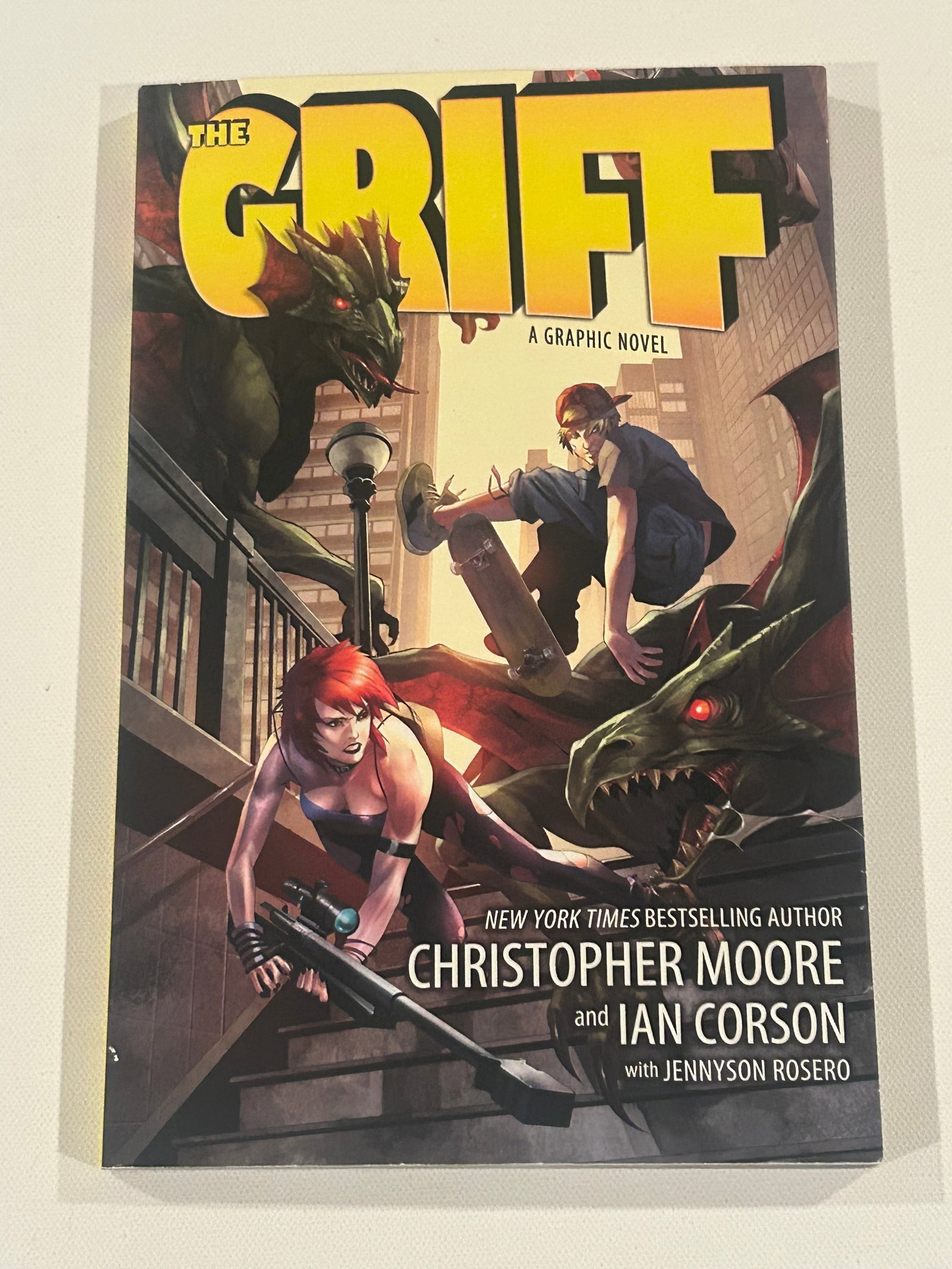 The Griff A Graphic Novel by Christopher Moore & Ian Corson SIGNED by Moore First Edition (1 of 4)