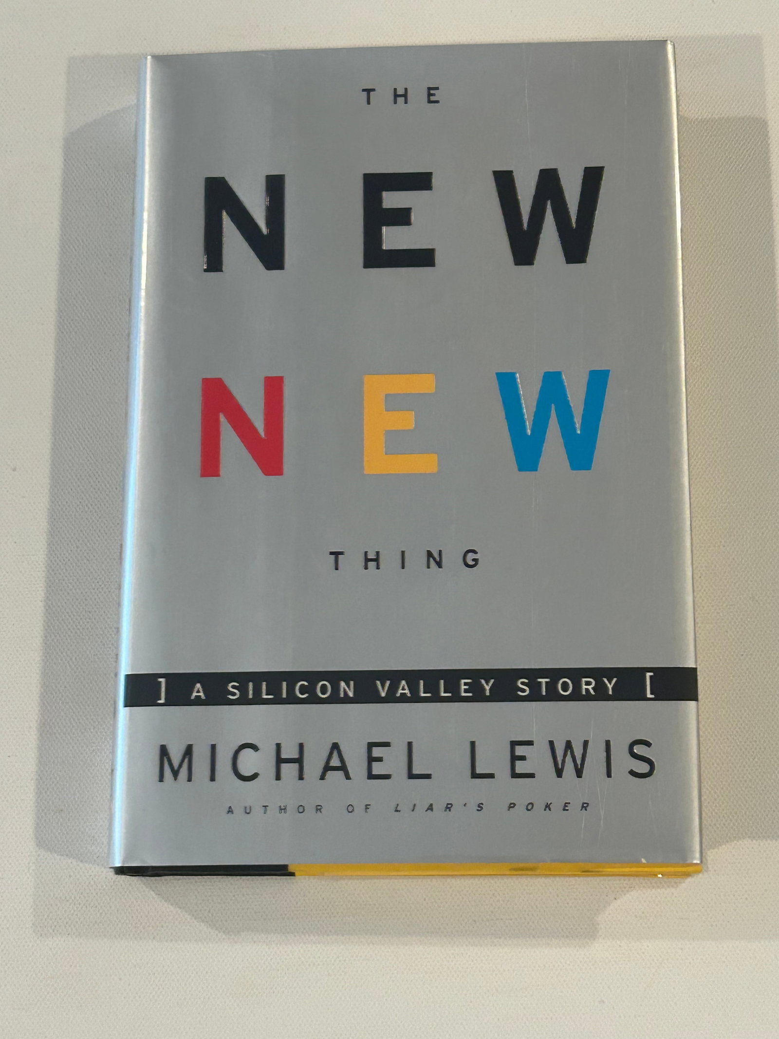 The New New Thing by Michael Lewis SIGNED & Inscribed First Edition (1 of 4)