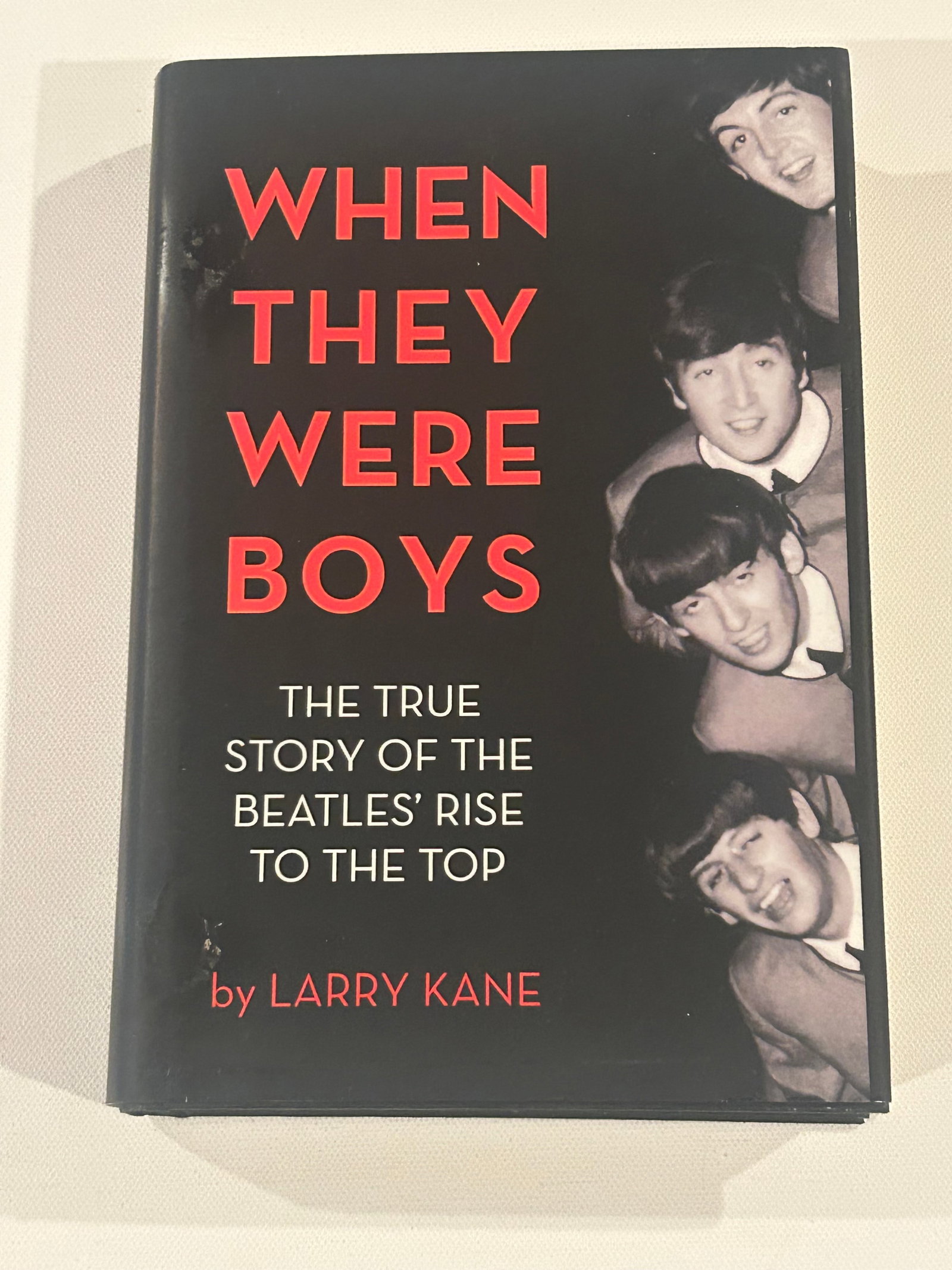 When They Were Boys by Larry Kane SIGNED First Edition (1 of 5)