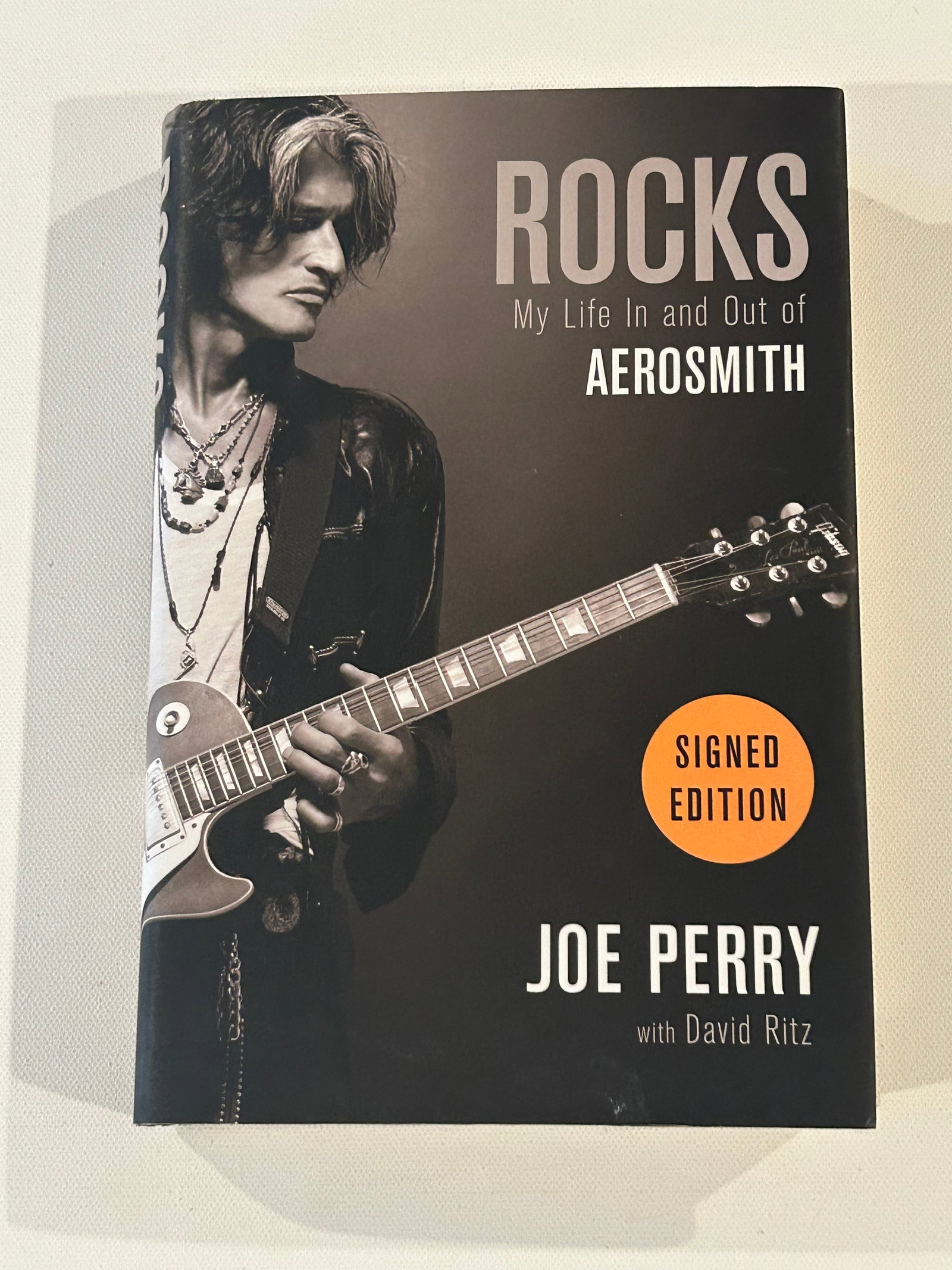 Rocks My Life In And Out Of Aerosmith by Joe Perry SIGNED First Edition (1 of 5)