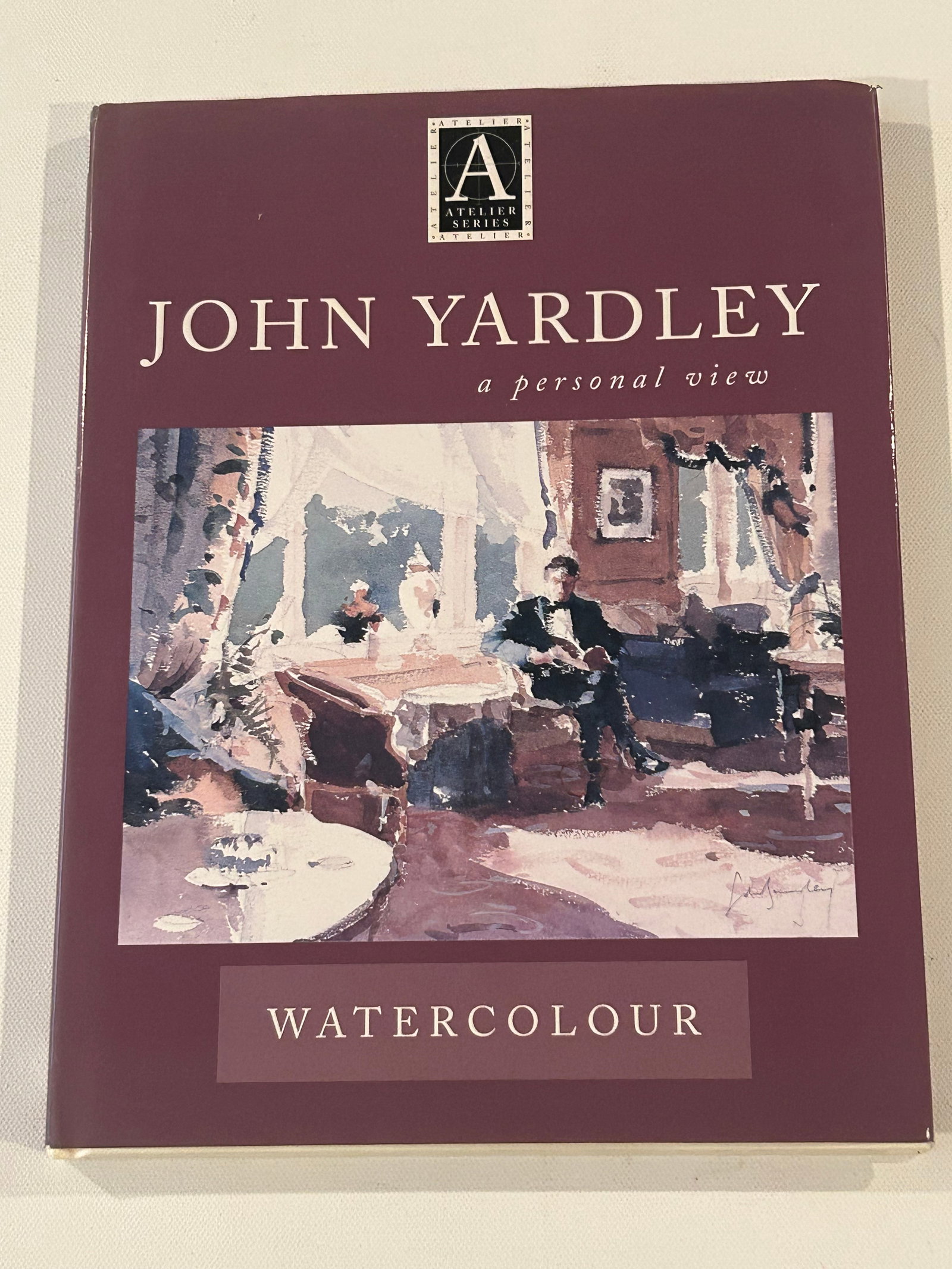 John Yardley Watercolour A Personal View SIGNED & Inscribed by Yardley (1 of 6)