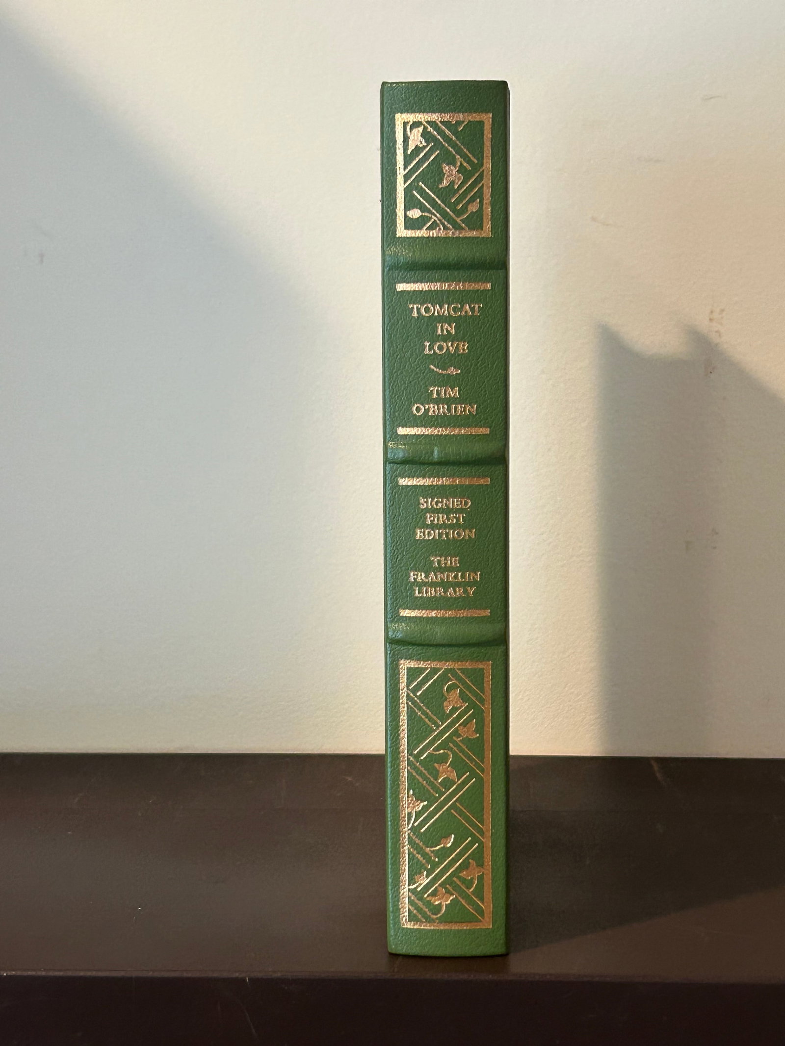 Tomcat In Love by Tim O'Brien SIGNED Leather Bound First Edition (1 of 6)