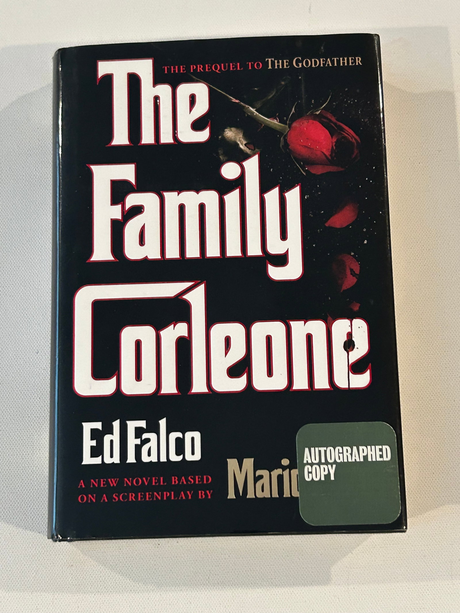 The Family Corleone by Ed Falco SIGNED First Edition (1 of 4)