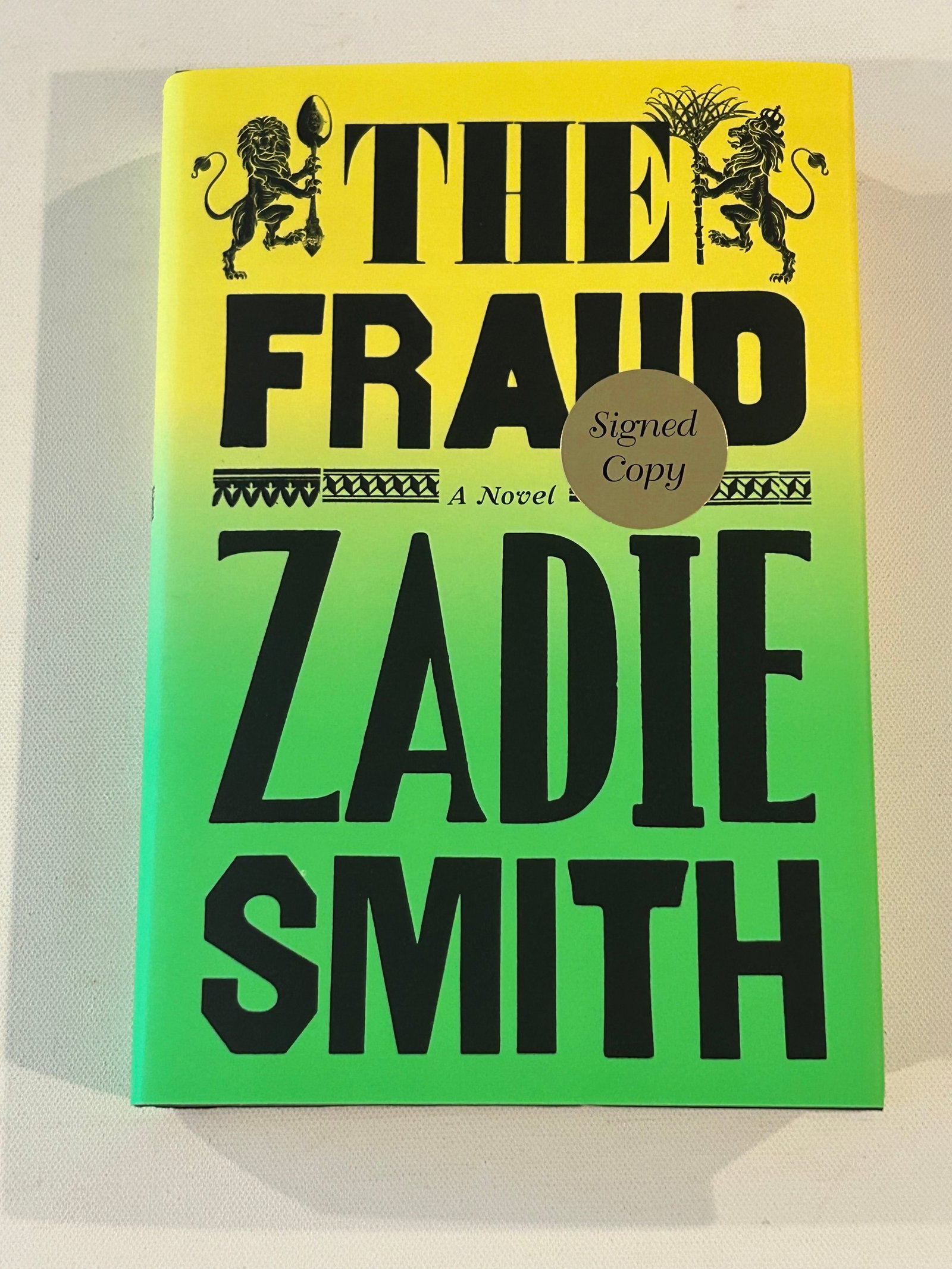 The Fraud by Zadie Smith SIGNED First Edition (1 of 5)