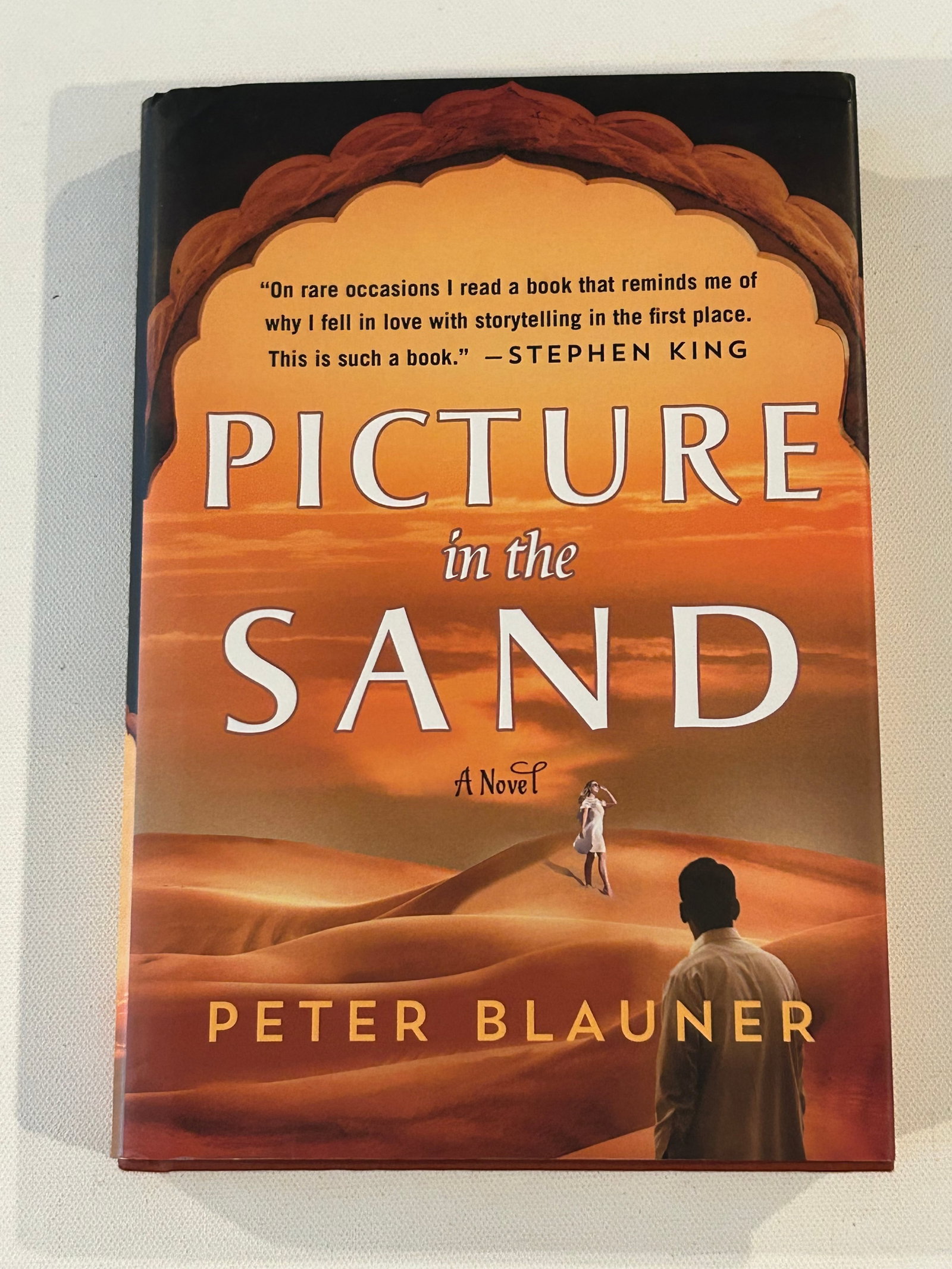 Picture In The Sand by Peter Blauner SIGNED & Inscribed First Edition: Picture In The Sand by Peter Blauner SIGNED & Inscribed First Edition published by Minotaur Books, New York, 2023. Dimensions: 11" x 9" x 3"